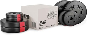 Discos de Plástico con Peso de Cemento y Logotipo Personalizado al por Mayor para Mancuernas, Barras, Gimnasio en Casa, Entrenamiento de Fuerza y Equipo de Fitness - Product Image 3