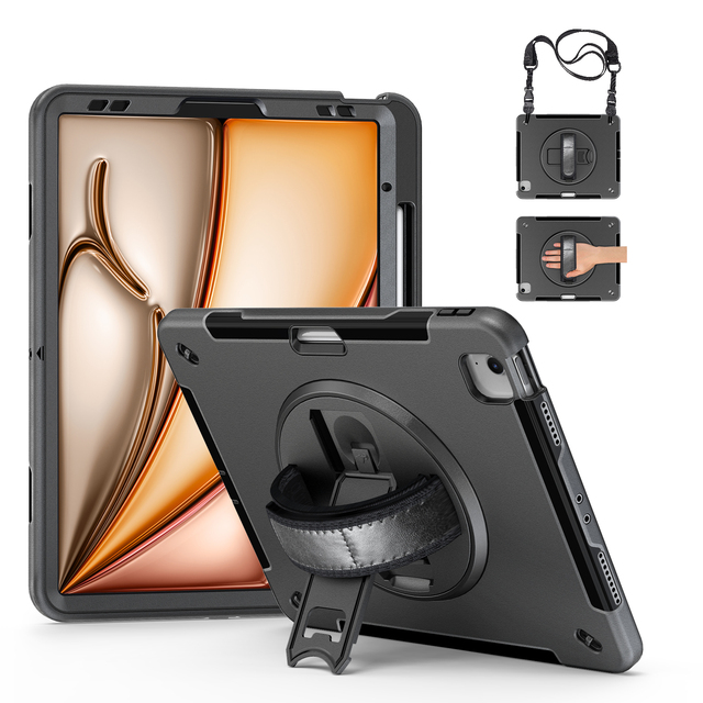 CasePeak Hot Sales Handheld Shockproof Rugged Tablet Cover Case for Samsung Tab S6 S7 S8 S9 FE S10 Ultra
