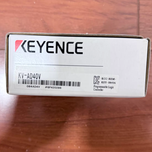 KEYENCE KV-AD40V ยูนิตแปลงสัญญาณ A/D อินพุตแบบอะนาล็อก 4 ช่อง 0.5mV 1/40000 สำหรับ PLC ซีรีส์ KV KV AD40V - Product Image 5