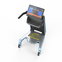 Ruike USMT 2.0 27/14 pouces Écran LCD intelligent sur chariot avec navigation IA pour usage intérieur, prise en charge SDK OEM, écran tactile pour graphiques, animations et texte