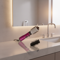 Nouvel outil de coiffage électrique haute vitesse 2-en-1, accessoires professionnels, système complet de soin des cheveux, bouclage, volumisation, lissage