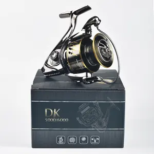 Hoge Kwaliteit Fabriek Groothandel Saltwater Grote Vis Metalen Spoel Karper Spinning Reels DK5000