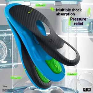 Semelles intérieures en mousse <span class=keywords><strong>pour</strong></span> hommes et femmes, ajustables, hautement élastiques, absorbant les chocs, respirantes, absorbant la transpiration, <span class=keywords><strong>pour</strong></span> le basketball et la course à pied - Product Image 4