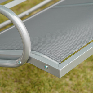 AJUNION Outdoor <strong>Swing</strong> Chair <strong>Garden</strong> Hammock <strong>Bench</strong> Patio Porch <strong>Swings</strong> with Adjustable Canopy - Product Image 6