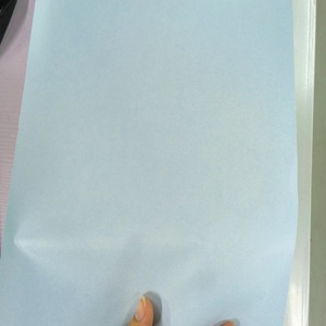 80um PP Synthetic 75um /acrylic/ European <b>Blue</b> Glassine Label Jumbo <b>Roll</b> Korea Popular - Product Image 5