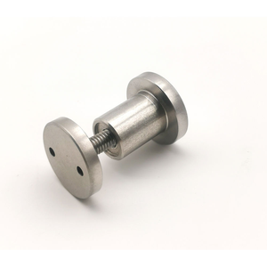 Viti a testa piatta in acciaio inox 304 con occhiello femmina per fissaggio vetro - Product Image 5