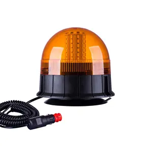 Fabriek Prijs Strobe Waarschuwingslampje Magneet Montage Amber Waarschuwing Strobe Led Baken Licht Voor Noodgevallen Voertuig