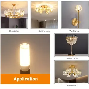 Populaire Ba15d Led Ac120v 6W 600lm Geen Flikkering Mini Lamp Voor Indoor Verlichting Zoals Eetkamer Kroonluchters