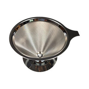 304 aço inoxidável 1200 malha café filtro funil de camada dupla para Despeje sobre Brewing chá filtro - Product Image 3