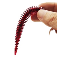 NOUVEAU Produit Leurre souple en PVC côtelé de 10 cm et 5,5 g avec action nageuse réaliste pour la pêche au bar en lac et en rivière