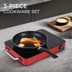 Juego de Sartenes Antiadherentes Winningstar de 3 Piezas, Utensilios de Cocina de Aluminio para Uso Diario - Product Image 2