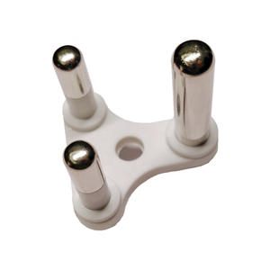 Phích Cắm Điện Tiêu Chuẩn Anh Brass 3 Pin 250V <span class=keywords><strong>BS</strong></span> Cắm 15Amp Cắm Thiết Bị Chuyển Mạch Và Ổ Cắm Sản Xuất Cực Duy Nhất Chèn Các Bộ Phận - Product Image 2