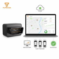 Traceur GPS OBD 4G Plug & Play avec Plateforme Web, Suivi en Temps Réel sur PC, GPS BDS LBS, Géolocalisation, Géorepérage, Antivol et Détection ACC pour Flotte