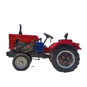 Weifang pasokan pabrik 15/18/20hp empat roda traktor taman mini cultivator dengan poros PTO