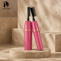 Bouteilles applicatrices de teinture capillaire PP 160 ml, rose macaron, avec peigne distributeur lisse et pompe, pour coloration en salon et usage domestique