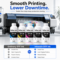 Tinta Printer DTF 1000ml Cepat Kering Tahan Cuci Tinta Berbasis Air untuk Epson I3200 XP600 L1800 Pencetakan Transfer Panas Tekstil