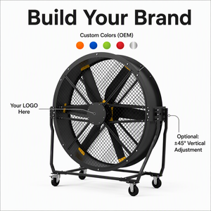 <span class=keywords><strong>Ventilateur</strong></span> de refroidissement portable pour salle de sport, 220V, 79 pouces, <span class=keywords><strong>avec</strong></span> fonction de brumisation - Product Image 4