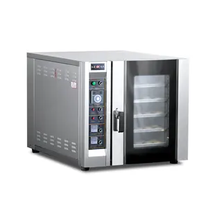 5 Trays Electric Hot Air Convection Oven With Steam function for sale