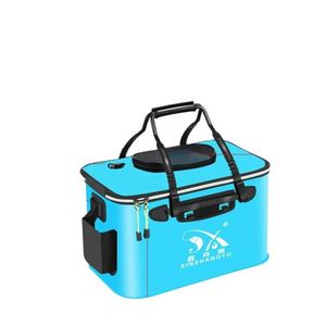 Cubo de Pesca Plegable Tricolor de EVA Modelo AD 2, Accesorios para Pesca con Arpón, Caja de Almacenamiento Cómoda y Portátil - Product Image 2