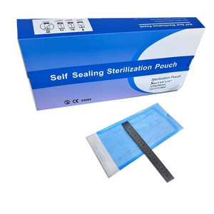Self Sealing Sterilization Pouch 135mm x 290mm Medical Grade For <b>Nail</b> <b>Tools</b> - Product Image 4