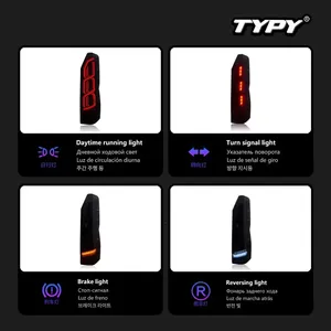 Kit de Faros LED de 12V y 8000 Lúmenes para Hiace 2019-2025 con DRL y Señal de Giro Dinámica - Product Image 5