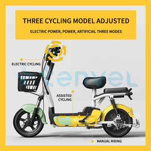 Chine Usine En Gros Vélo Électrique Moteur Cycle pour Hommes 48v Batterie Au Lithium 350w Brushless E Bike Vélo Électrique De Ville - Product Image 2