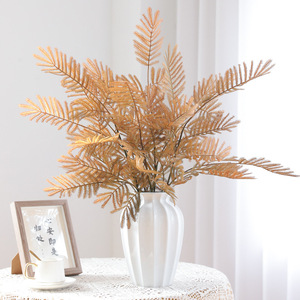 Plante artificielle en feuilles de fougère mimosa, 30cm-100cm de haut, simulation réaliste, fleur décorative pour mariage en extérieur, décoration intérieure - Product Image 4