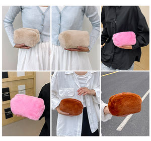 กระเป๋าใส่ดินสอของไปโรงเรียนของขวัญเด็กผู้หญิงกระเป๋าคลัทช์แต่งหน้าแบบเรียบสำหรับผู้หญิงกระเป๋าเครื่องสำอางผ้ากำมะหยี่ออกแบบได้ตามต้องการ - Product Image 6