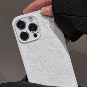 Étui de téléphone portable tendance pour iPhone 16 Pro Max, Chrome Apple 12 13 14 15 Plus, coque 17 Air Cross, couverture intégrale, vente en gros - Product Image 5