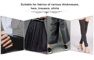 JUKKY JK-500 Machine à coudre industrielle professionnelle point invisible, surjeteuse à poser sur table, en promotion - Product Image 3