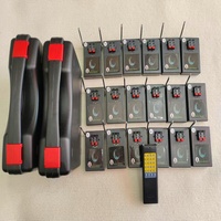 Système de tir à 18 canaux avec télécommande et récepteur LED DJ pour effets de scène, machine à étincelles froides et base de feux d'artifice pour mariages