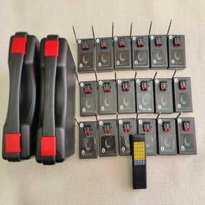 รีโมทคอนโทรล 18 ช่องสัญญาณ สำหรับเครื่องควบคุมไฟ LED ดีเจ สำหรับงานเวที งานแต่งงาน เครื่องพ่นประกายไฟเย็น <span class=keywords><strong>ระบบ</strong></span>จุดไฟแบบฐาน - Product Image 1