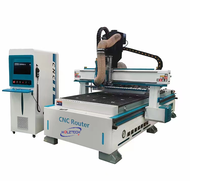 Routeur CNC 1325 pour usine de menuiserie sur mesure avec ATC, machine de nesting CNC 9KW à refroidissement par air, en promotion