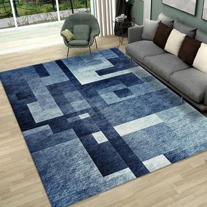 Tapis à poils longs en microfibre, moquette Super doux, confortable et confortable, personnalisé, lavable, pour fenêtre et baie vitrée, salon - Product Image 5