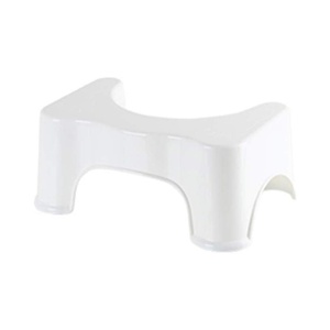 Hot Sale One Piece Molding Ergonomic PP Toilet Foot Step <b>Stool</b> with Non Slip Pads Durable Easy Clean for <b>Bathroom</b> Daily Use - Product Image 1