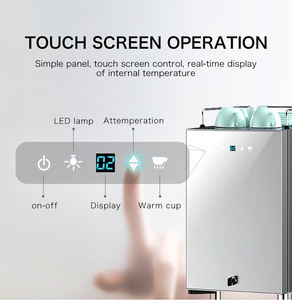 Armadio <span class=keywords><strong>di</strong></span> Conservazione del Latte a Bassa Temperatura <span class=keywords><strong>di</strong></span> Piccolo Volume e Macchina per il Caffè con Frigorifero dello Stesso Dimensionamento - Product Image 3