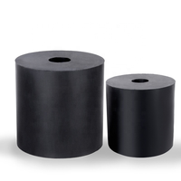 Coussin anti-vibration et silent block en caoutchouc cylindrique FKM, produits en caoutchouc de haute qualité