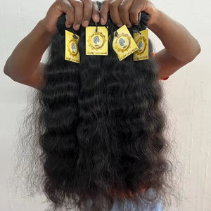 Extensions de cheveux humains bouclés Remy, collection de qualité supérieure, prix en gros - Product Image 1