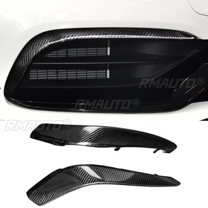 Kit carrosserie pour Benz W205 S205 C63S, véritable fibre de carbone, spoiler avant, cache d'admission d'air, pare-chocs, cache de feux antibrouillard, accessoires de voiture - Product Image 1