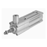 Cylindre ISO FES-TO DSBC-32-60-D3-PPVA-N3, alésage 32 mm, course 60 mm, amortissement réglable, double action
