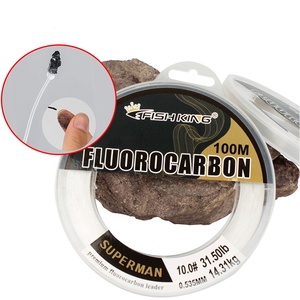 Ligne de pêche à la mouche en fluorocarbone en fibre de carbone JIANUO de haute qualité 100M, ligne coulante, règle d'échelle, pêche en bateau en mer - Product Image 3