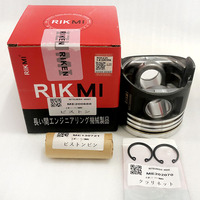Mitsubishi 4m40t 4m40 moteur Diesel Me201522 segment de piston pelle Diesel machines moteur pièces d'assemblage