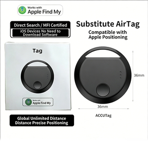 Mini traceur GPS intelligent, dispositif anti-perte pour clés, portefeuille, bagages, animaux domestiques, enfants, localisateur précis, batterie - Product Image 4