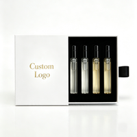 Boîte d'échantillons de parfum personnalisée en gros, emballage cadeau en papier avec insert pour ensemble de sacs cadeaux en papier pour parfums