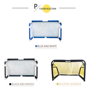 Filet <span class=keywords><strong>de</strong></span> <span class=keywords><strong>football</strong></span> hexagonal étroitement tissé Pakistan noir et blanc/noir et jaune 5*3FT équipement <span class=keywords><strong>de</strong></span> terrain pliable - Product Image 5