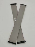 Câble de données IDC plat à ruban, connecteur mâle et femelle, pas de 30 mm, SHANWEI 6 8 10 12 14 16 20 24 26 30 34 40 50 60 64 broches, 30 cm