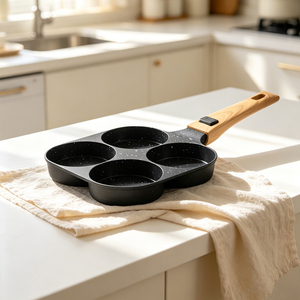 Poêle à frire antiadhésive <span class=keywords><strong>pour</strong></span> œufs, burgers et crêpes, idéale <span class=keywords><strong>pour</strong></span> le petit-déjeuner, prix d'usine <span class=keywords><strong>pour</strong></span> la maison - Product Image 2