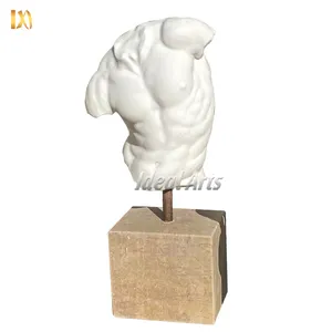 All'aperto famoso marmo pietra greco maschio gaddi busto busto scultura per la vendita