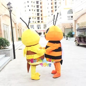 Vente chaude personnalisé dessin animé <span class=keywords><strong>abeille</strong></span> mascotte Costume <span class=keywords><strong>gonflable</strong></span> mignon dessin animé <span class=keywords><strong>abeille</strong></span> mascotte adulte fête Costume - Product Image 5