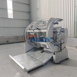 Boîte de contention rotative hydraulique, machine d'abattage de bovins, boîte d'abattage pour abattoir de bétail, vente chaude - Product Image 4